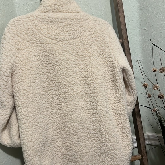 Women’s Altar’d State Half Zip Fuzzy Sweatshirt - Picture 5 of 5